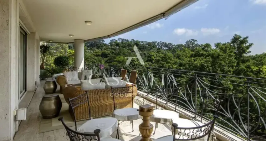 Apartamento no jardim guedala com 648 m² sendo: 4 dormitórios (4 suítes) e 5 vagas de garagem .