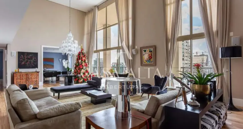 Duplex com 632 m², 6 quartos sendo 6 suítes à venda no bairro vila nova conceição.