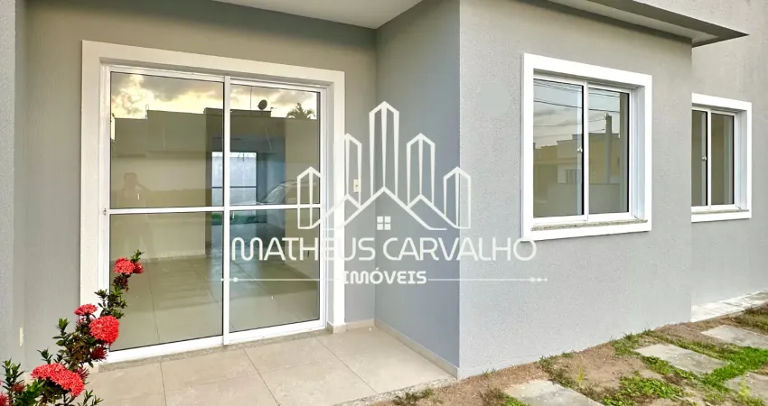 Casa com 3/4 , 02 salas e armários em condomínio fechado | bairro sim