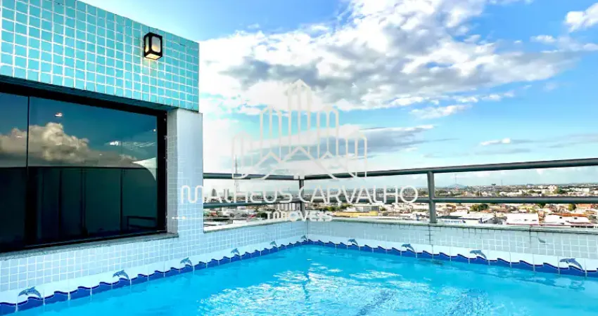 Cobertura duplex com piscina privativa e área gourmet — viva o melhor do centro de feira!