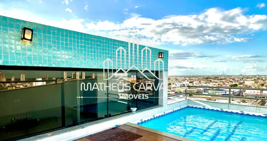 Cobertura duplex com piscina privativa e área gourmet — viva o melhor do centro de feira!