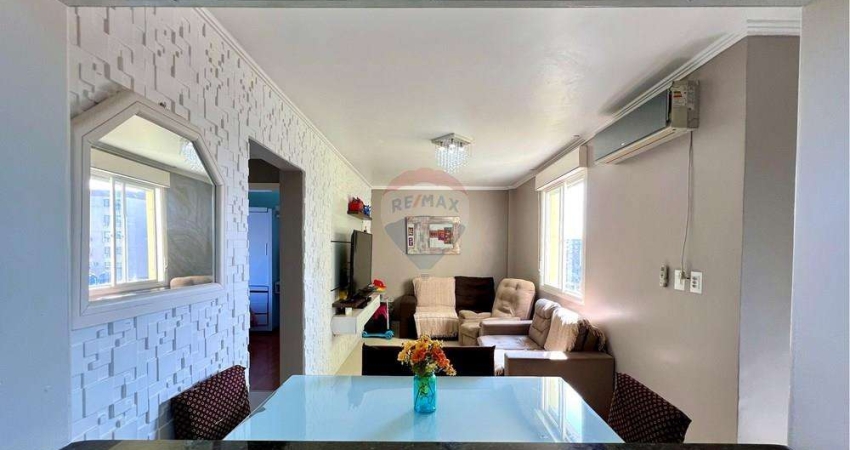 Apartamento à venda, 73m2, Edifício Tanise, 02 dormitórios, bairro Marechal Rondon, Canoas, RS