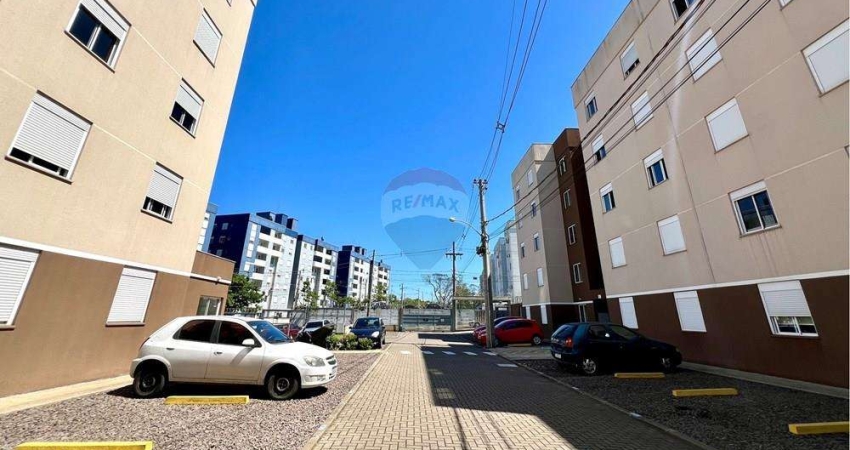 Apartamento à venda, 47m2, Condomínio Vivendas do Leste, 02 dormitórios, bairro Olaria, Canoas, RS