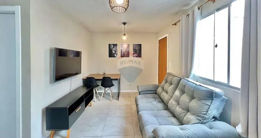 Apartamento à venda semimobiliado com 2 dormitórios, Condomínio Porto Ametista, bairro São José - Canoas RS