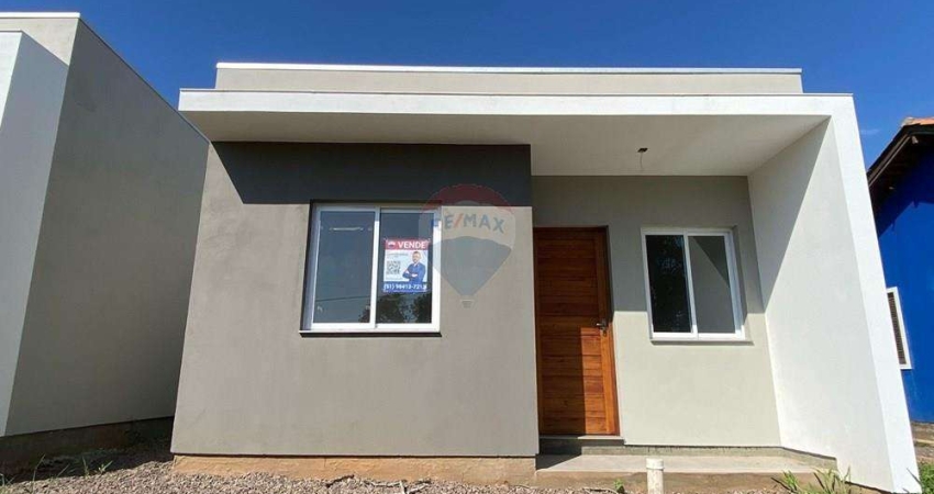 Casa térrea à venda, 51,70m2, 02 dormitórios, bairro Califórnia, Nova Santa Rita, RS