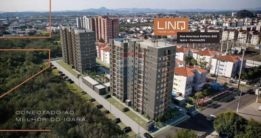 Lançamento exclusivo em canoas – bairro igara - apartamento 2 dormitórios