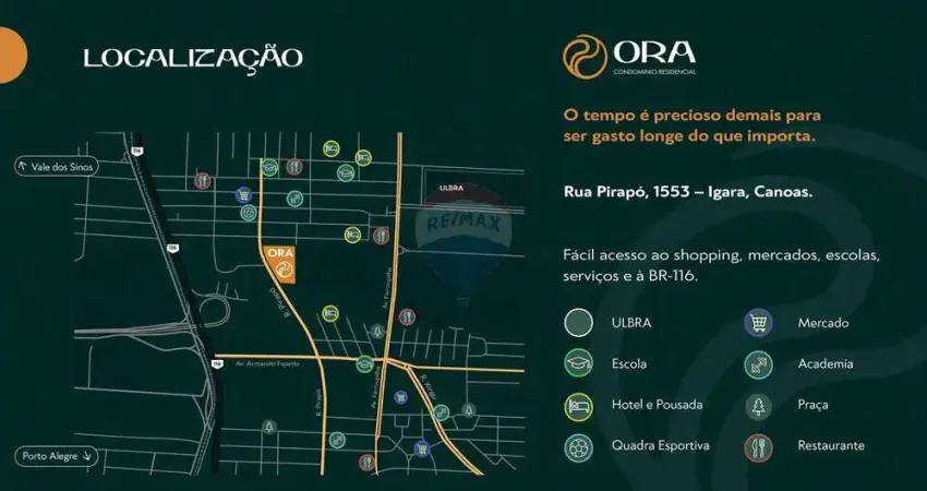 Pré-lançamento ora condomínio – aptos de 2 e 3 dormitórios com lazer completo em canoas!