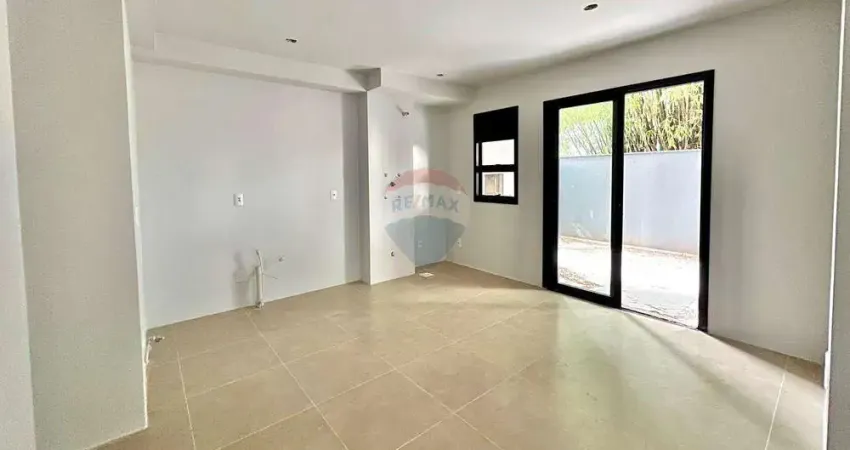 Apartamento garden á venda, 66 m², pátio com churrasqueira, 2 dormitórios, condomínio brasil 315 - bairro centro de canoas