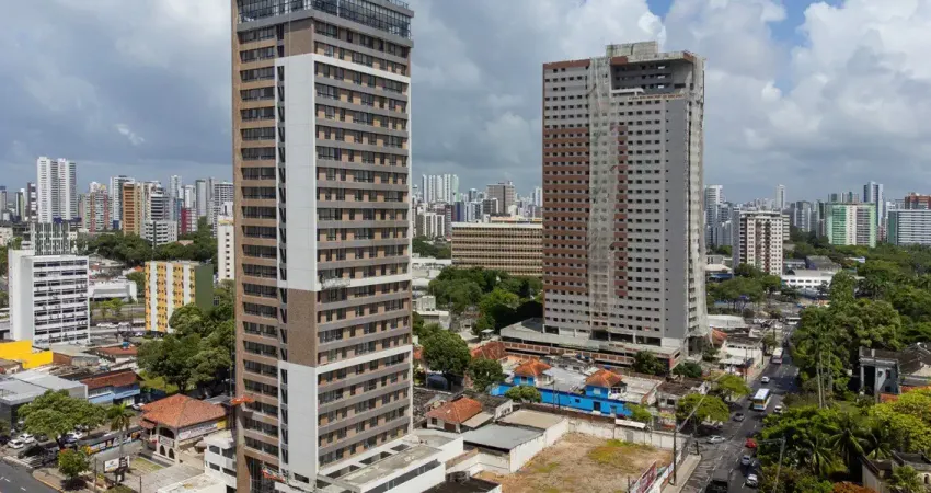 Flat com 1 quarto à venda na Avenida Governador Carlos de Lima Cavalcanti, 011, Boa Vista, Recife