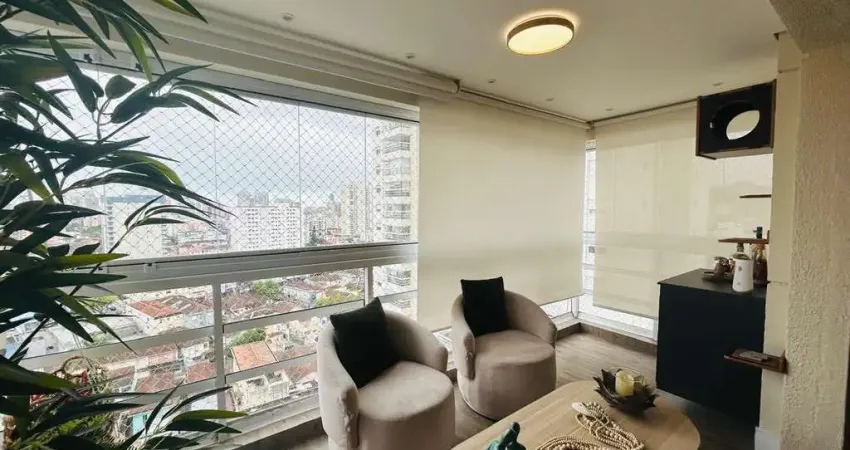Apartamento à venda com 2 quartos na vila belmiro, santos/sp