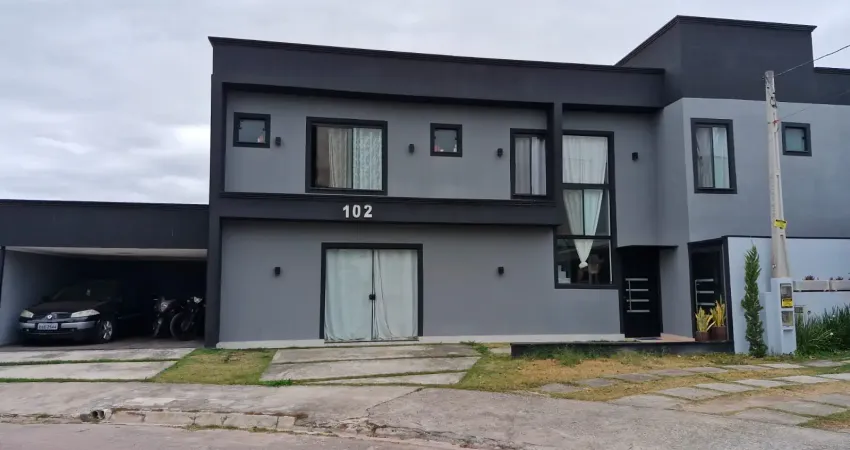 Sobrado em condominio bosque dos manacas- 350m² -3 suites-3 salas