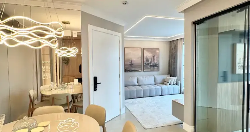 Apartamento de 3 suítes com 3 vagas a poucos metros do mar – meia praia, itapema/sc