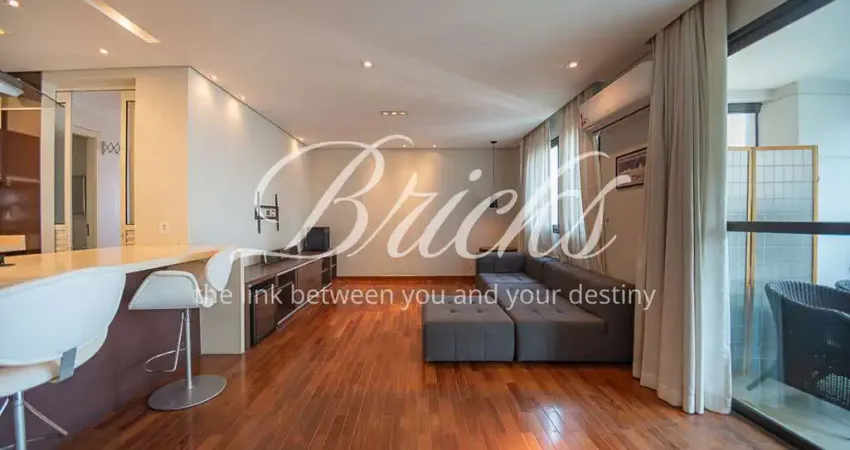 Apartamento a venda jardim paulista 114m² com 2 suites - mobiliado