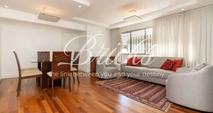 Apartamento 121m² bairro jardins - reformado com 1 suite e 2 vagas de garagem