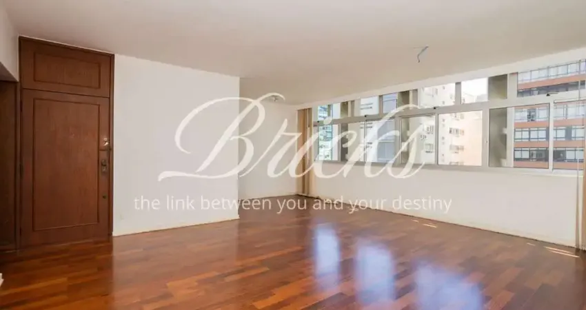 Apartamento jardim paulista, 152m², 3 dormitorios, sendo 1 suite e 2 vagas de garagem