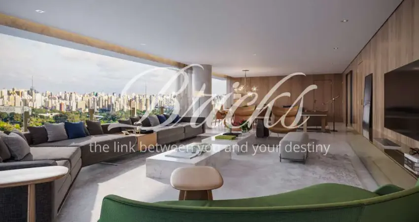 Espetacular apartamento novo moema com 298 metros - perto do parque ibirapuera