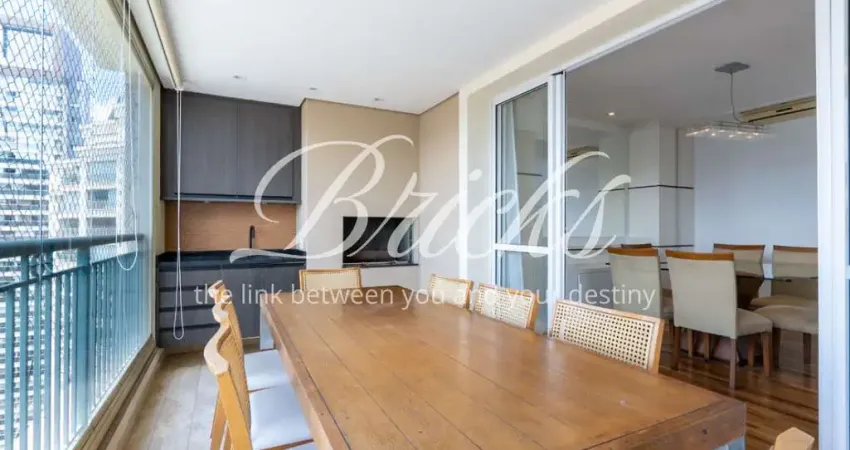 Apartamento à venda no brooklin, perto do morumbi shopping com 4 dormitórios, 3 vagas