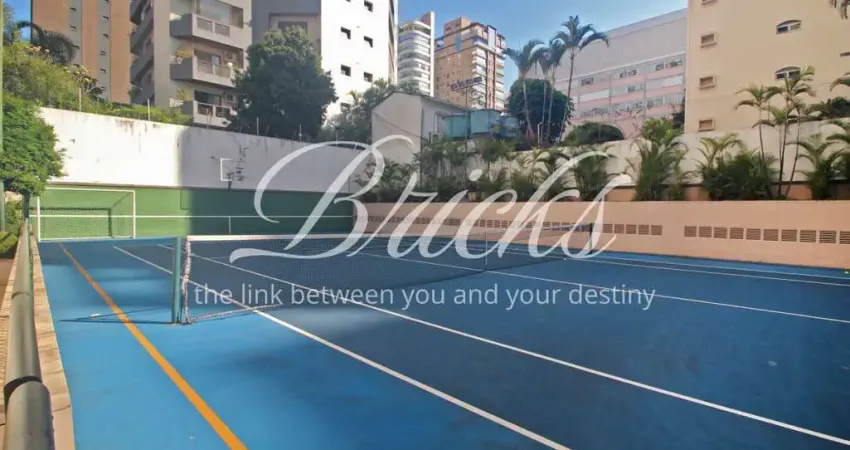 Apartamento em moema com 242m² - lazer com quadra de tênis - 1 por andar - 3 suites venda ou locação