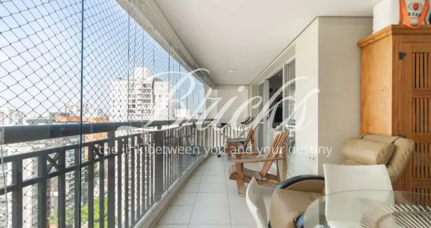 Apartamento a venda no brooklin, no paulistania, com 3 suítes e 3 vagas