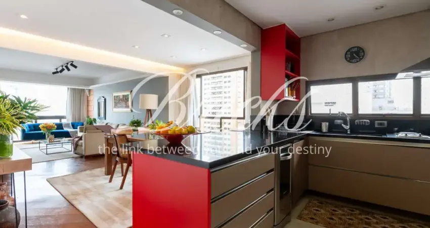 Apartamento a venda em moema passáros reformado 152m² 3 vagas e deposito