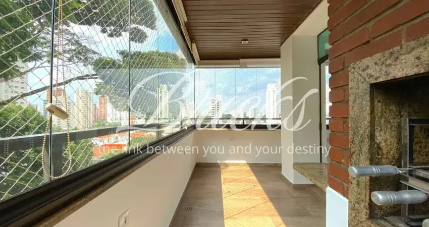 VENDA APARTAMENTO CAMPO BELO 181m CHURRASQUEIRA NA VARANDA CAMPO BELO 3 SUÍTES 3 VAGAS