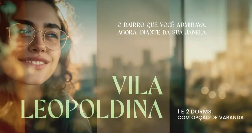 Saia do aluguel e venha morar na vila leopoldina com beneficio minha casa minha vida