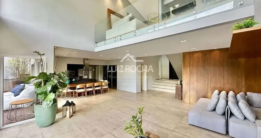 Casa à venda , 4 suítes, moderna , porteira fechada, por r$ 5.170.000, cond. pq. das artes, embu da
