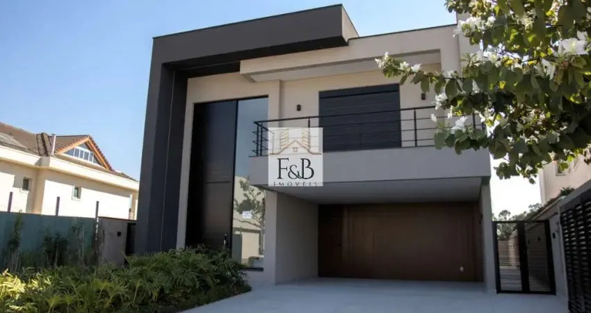 Alphaville tamboré 10: casa de luxo com 434m², 5 suítes e lazer premium