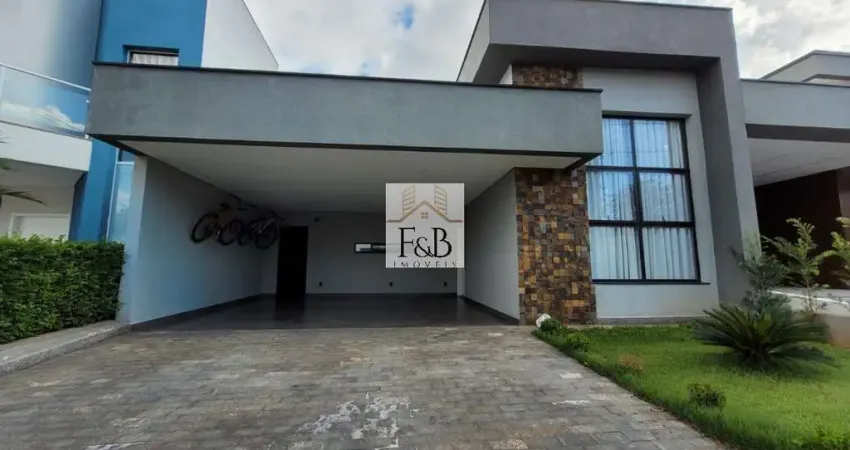 Imperdível oportunidade: casa térrea moderna 3 suítes em condomínio de luxo sorocaba