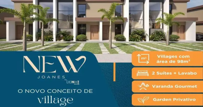 Lauro de freitas: exelente village com 98m², em localização privilegiada!