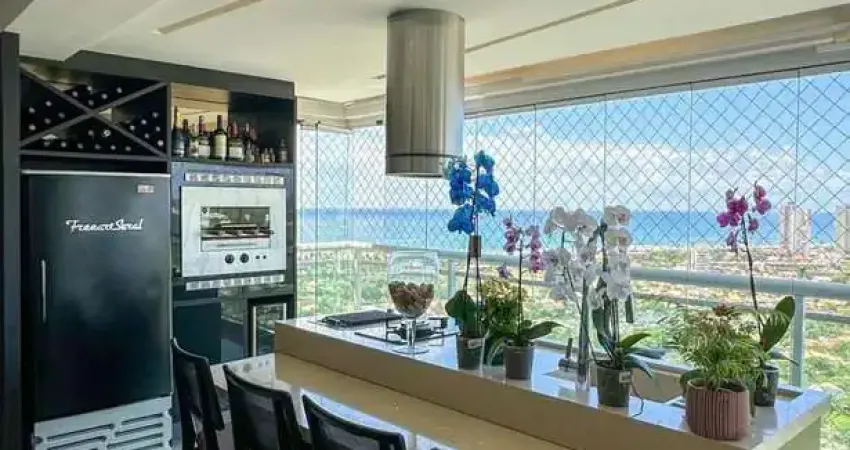 Jaguaribe: lindíssimo 3 suítes, finamente decorado, andar alto, vista mar!!