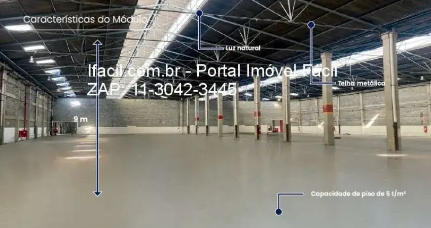 Barracão / Galpão / Depósito para alugar em Jordanésia, Cajamar 