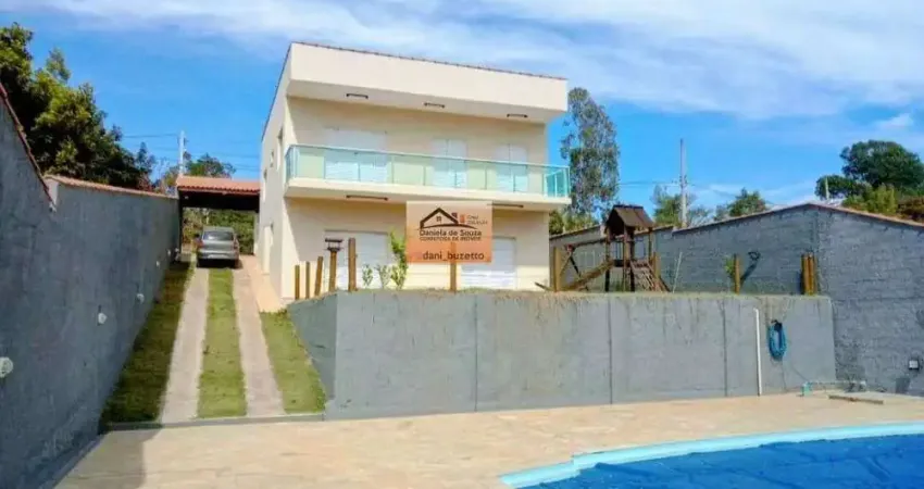 Chácara à venda em jarinu, estancia bela vista, com 3 quartos, 260m²