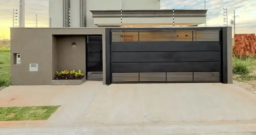 Casa vende-se no bairro eplatz em são josé do rio preto/sp 590 mil excelente oportunidade  3 dormitórios, um é suíte  sala cozinha com ilha  fachada neoclássica  banheiro social  piscina  lavabo exter