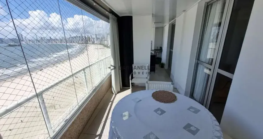 Frente mar com 4 quartos na barra norte de balneário camboriú