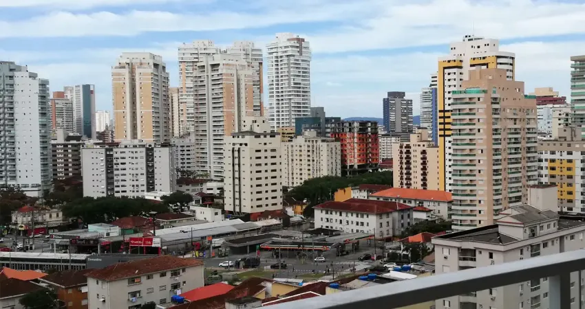 Apartamento com 1 quarto para alugar na Rua Ministro Xavier de Toledo, 76, Campo Grande, Santos