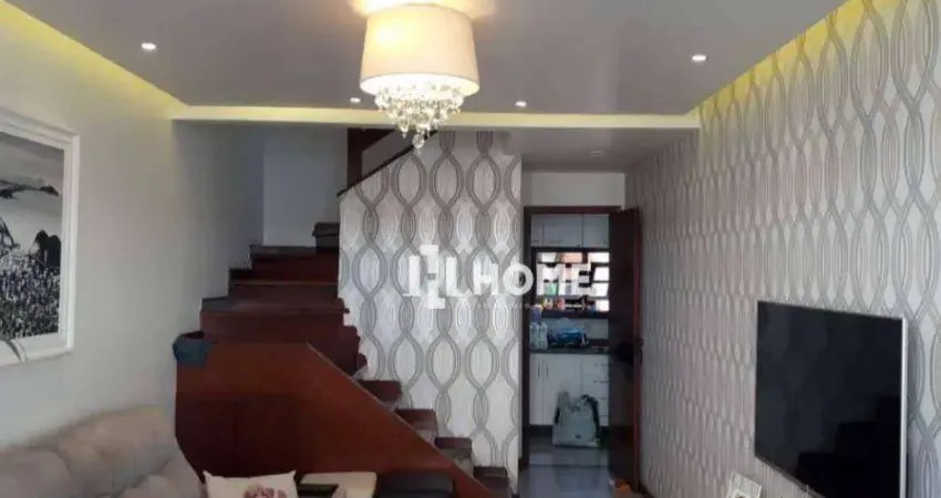 Casa em condomínio, 2 dormitórios, sendo 1com suíte e varanda, à venda,2 vagas, churrasqueira, piscina, 87 m² por r$ 300.000 - baldeador - niterói/rj