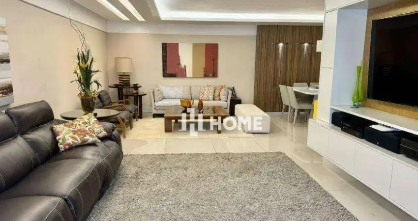 Lindo apto 30 mts da praia, 3 suítes, planta 187,43m, vista mar, sol da manhã, 3 vagas, lazer completo!