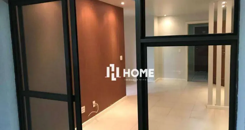 Lindo apartamento com 2 dormitórios à venda, sendo 1 suíte, 83 m² por r$ 695.000 - são francisco - niterói/rj