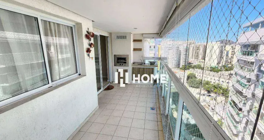 Excelente apartamento com 2 dormitórios à venda, sendo 1 suíte, 95 m² por r$ 995.000 - icaraí - niterói/rj