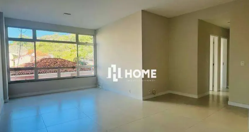 Lindo apartamento totalmente reformado com 3 dormitórios à venda, sendo 1 suíte com closet, 104 m² por r$ 1.150.000 - icaraí - niterói/rj