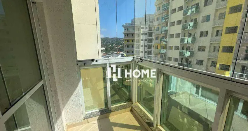 Lindo apartamento com 2 dormitórios à venda, sendo 1 suíte, 65 m² por r$ 440.000 - largo da batalha - niterói/rj