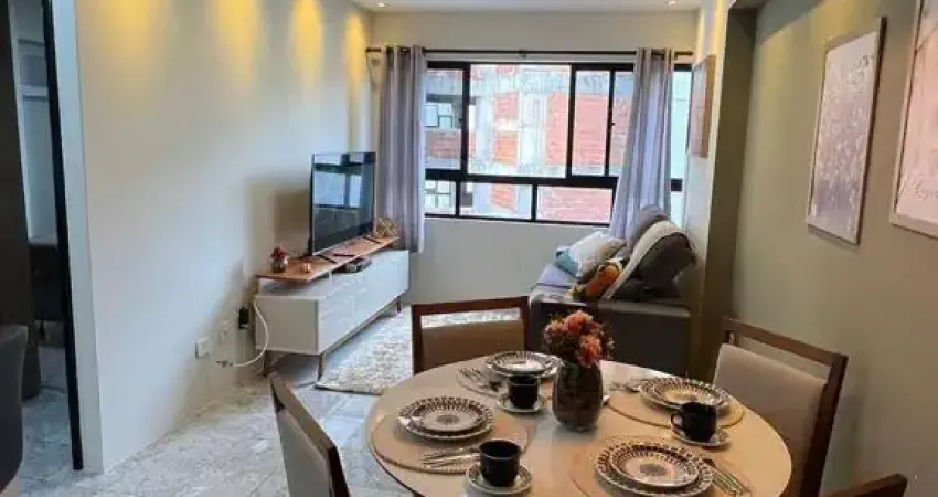 Flat mobiliado para alugar – ed. golden stone – boa viagem, recife