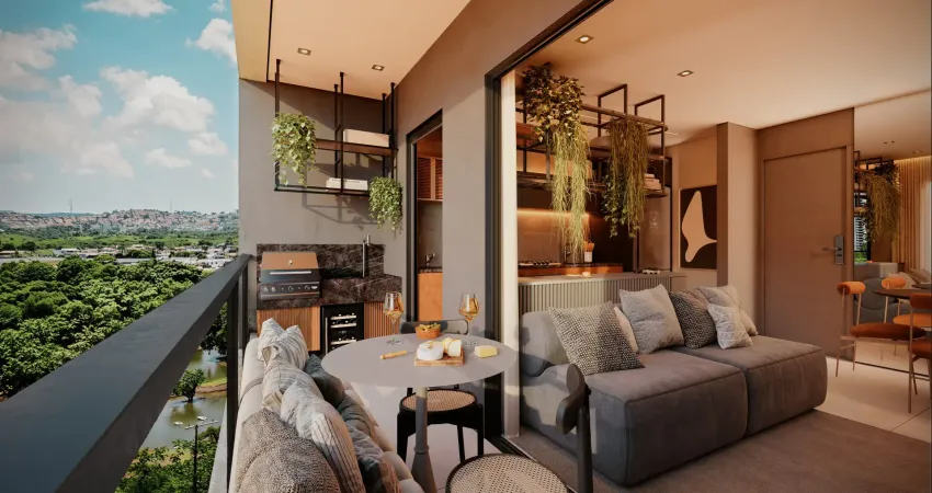 Lançamento em frente ao caxangá golf clube - apartamentos 2 quartos com suíte e varanda gourmet