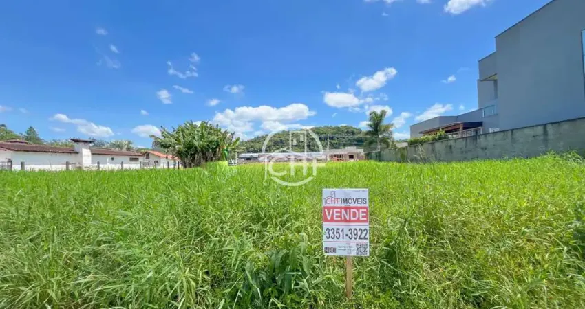 Terreno com 23,50 metros de frente, imigrantes, guabiruba - sc