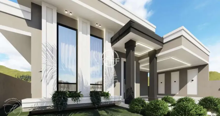 Casa nova 3 quartos guabiruba sul, Guabiruba Sul, Guabiruba - SC