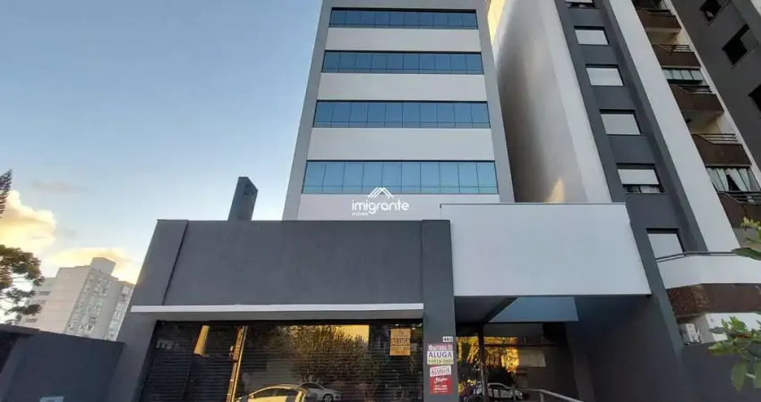 Sala nova e ampla no office center com 8 vagas garagem santa cruz do sul