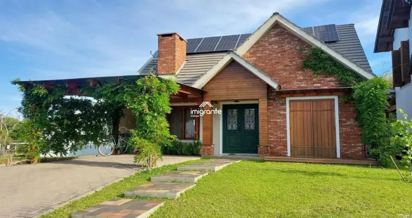 Aconchegante casa em estilo farmhouse em condomínio fechado.