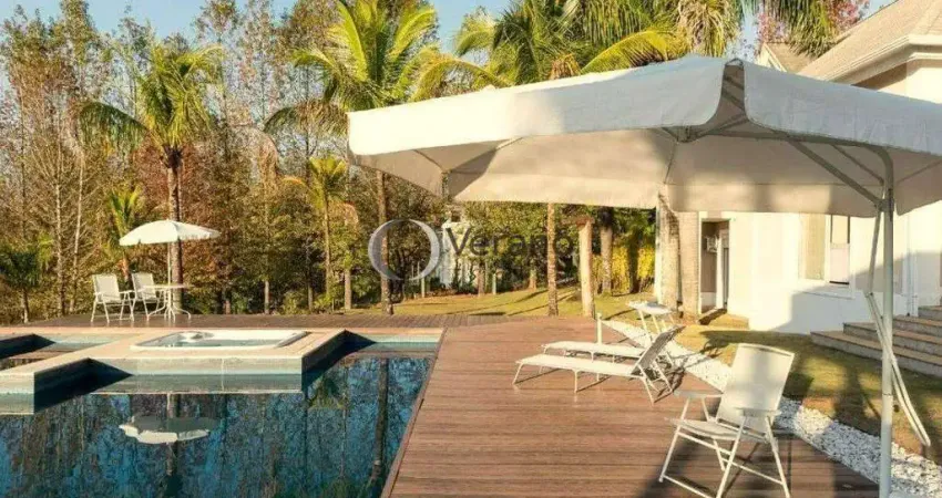 Casa no condomínio parque dos manacás, com 3.000m2 de área construída, 7 suítes em jundiaí - sp