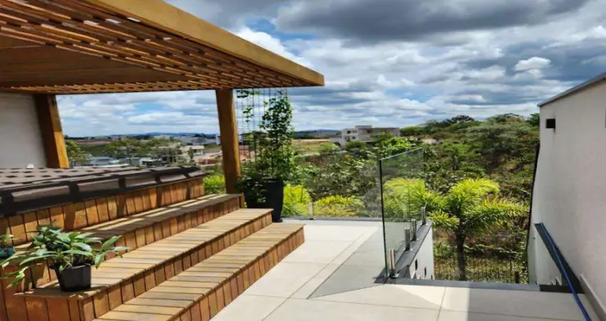 Casa térrea alto padrão com 4 suítes, 400m2, condomínio bosque do horto, jundiaí-sp